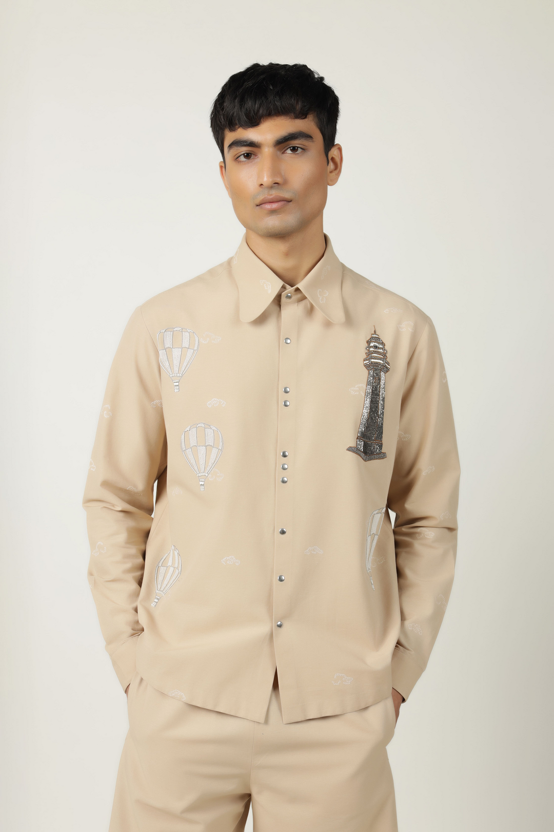 Lighthouse, Airballoons &amp; Clouds Shirt
