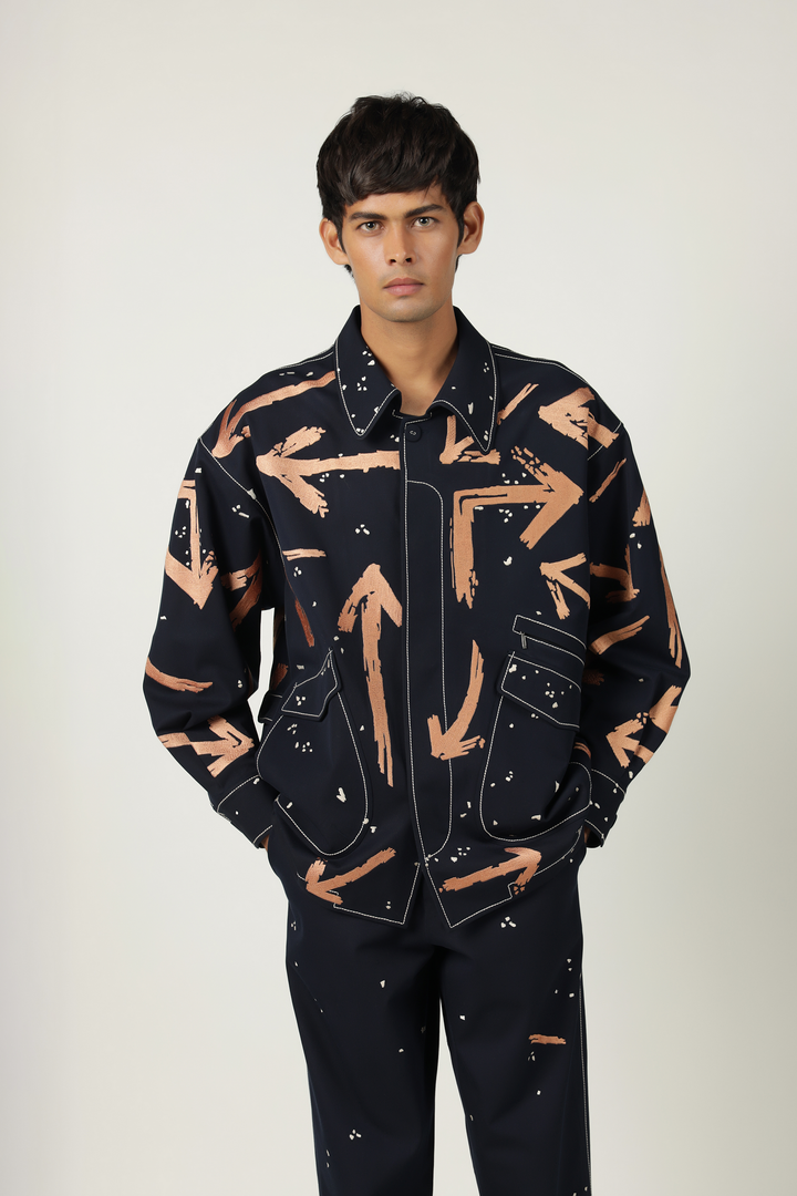 Arrow Oversized Jacket