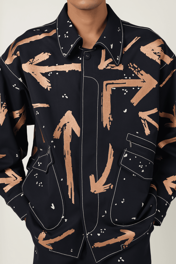 Arrow Oversized Jacket