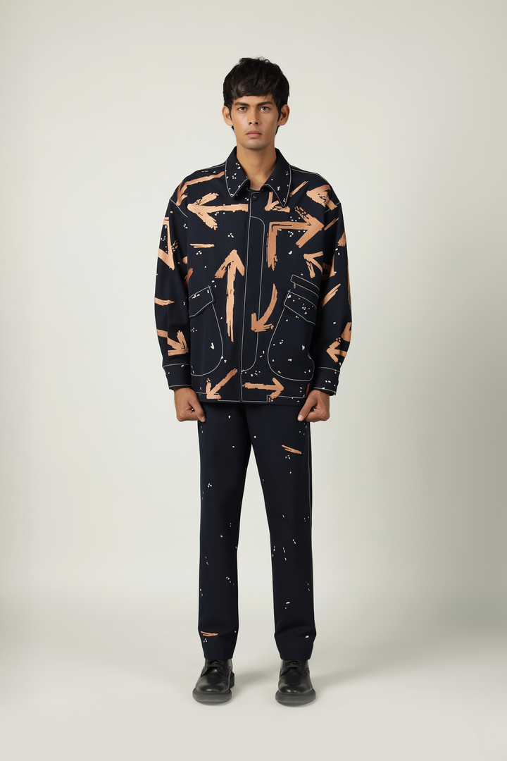 Arrow Oversized Jacket
