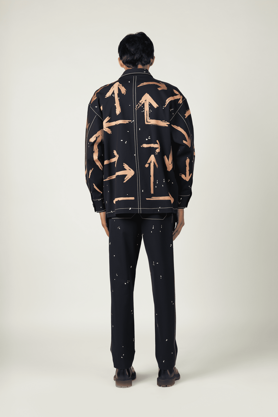Arrow Oversized Jacket With Matching Pants
