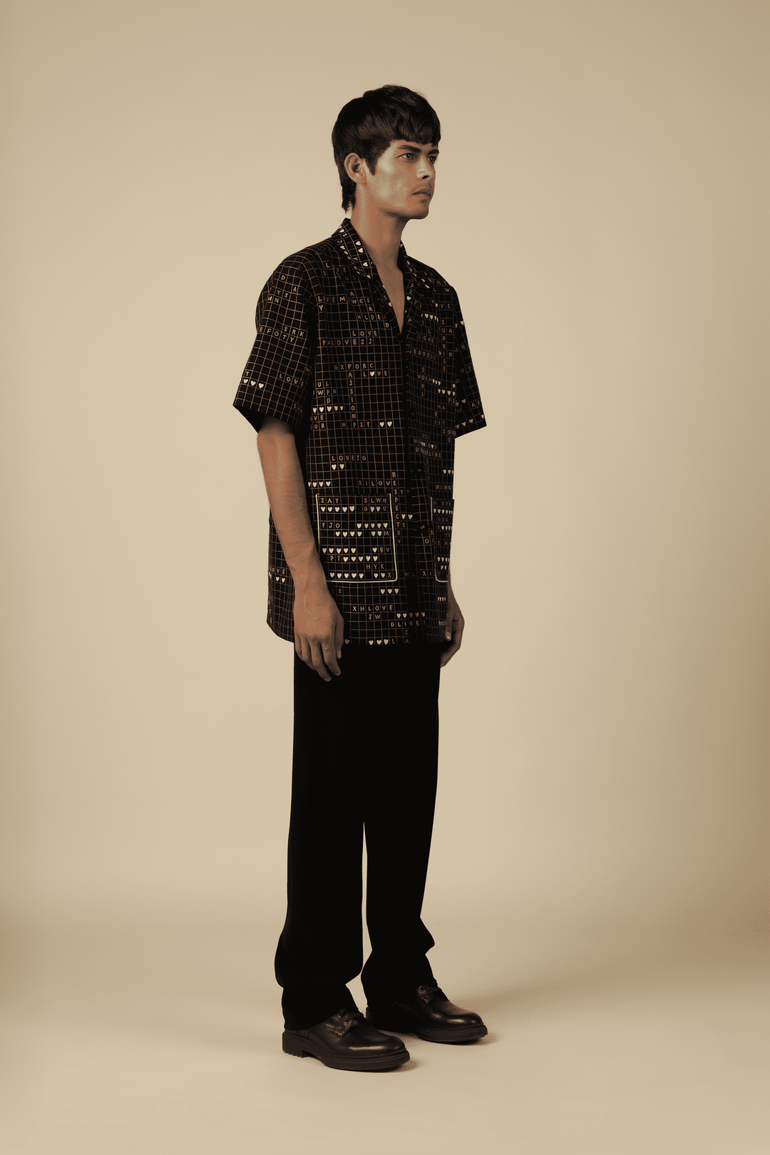 Crossword Half Sleeve Jacket With Matching Pants