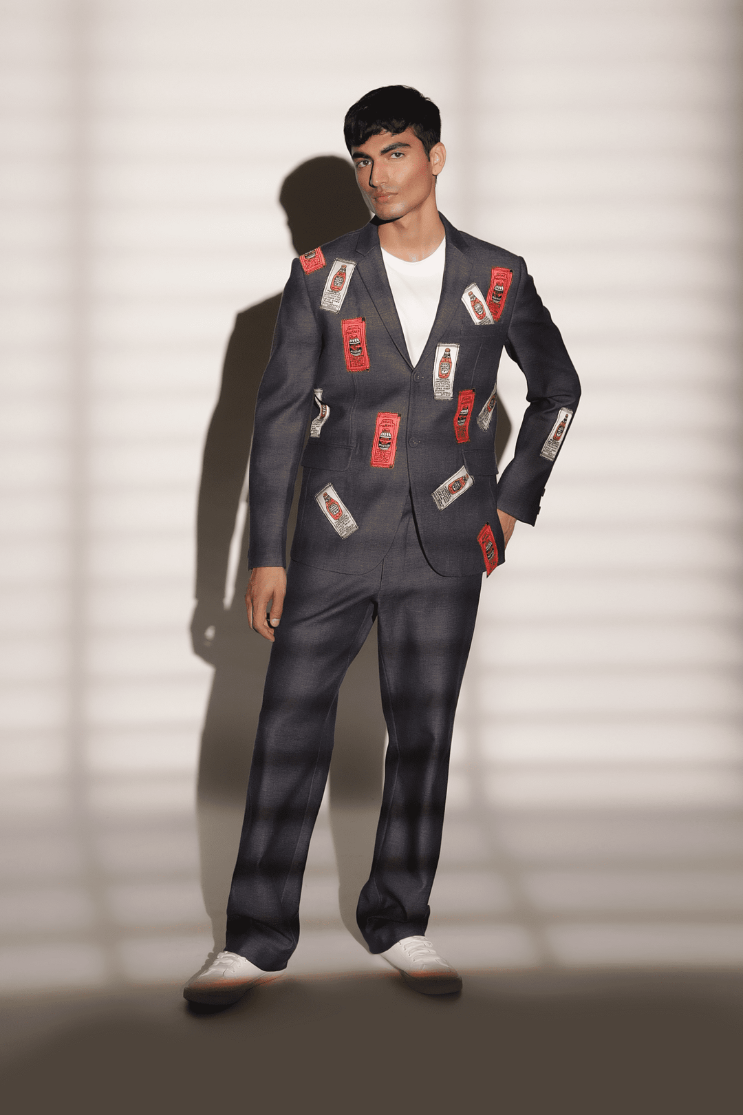 Sauce Sachet Blazer With Straight Pants
