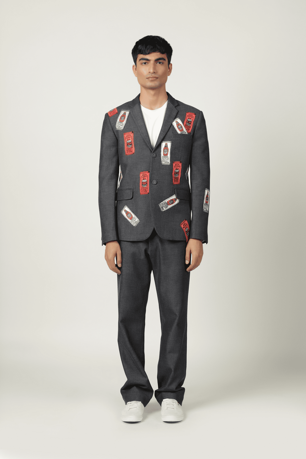 Sauce Sachet Blazer With Straight Pants