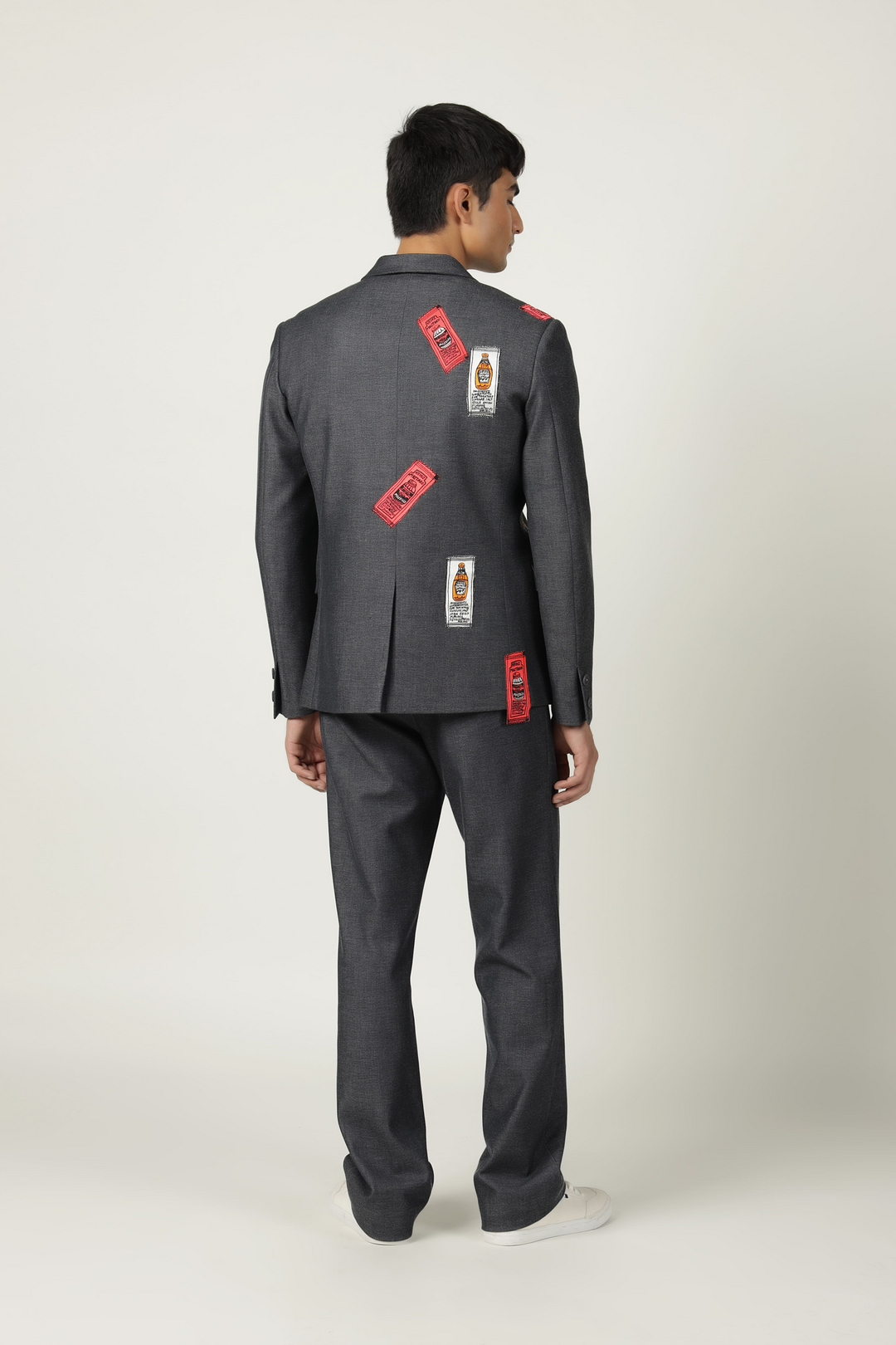 Straight Pants Of "(Sauce Sachet Blazer)"