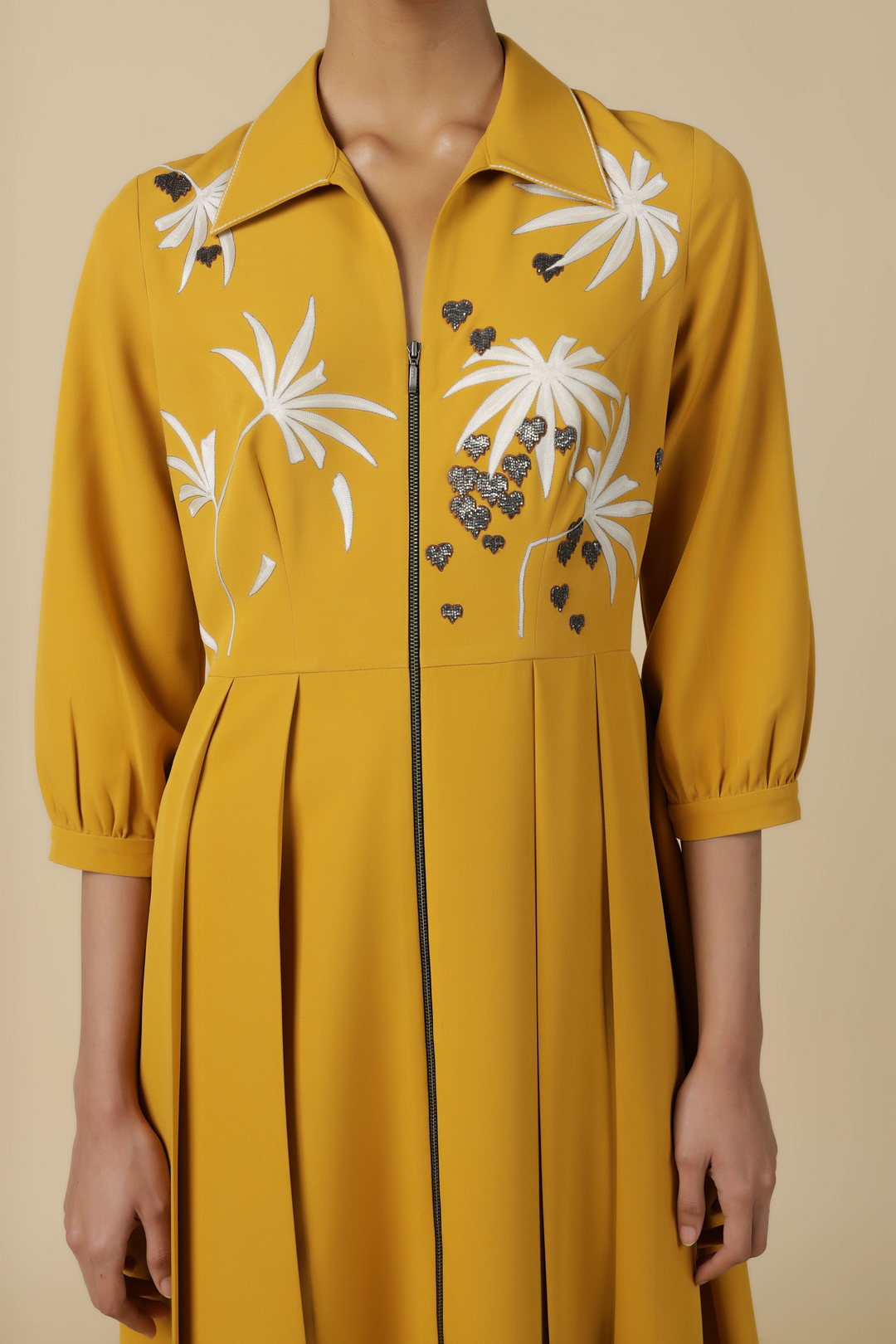 Fruit And Leaf Long Dress