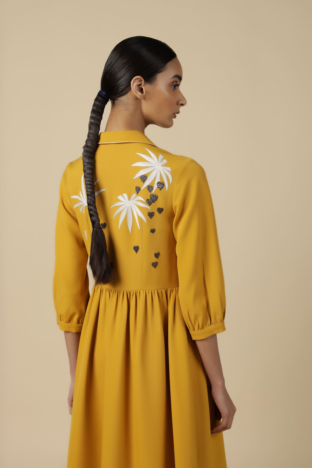 Fruit And Leaf Long Dress