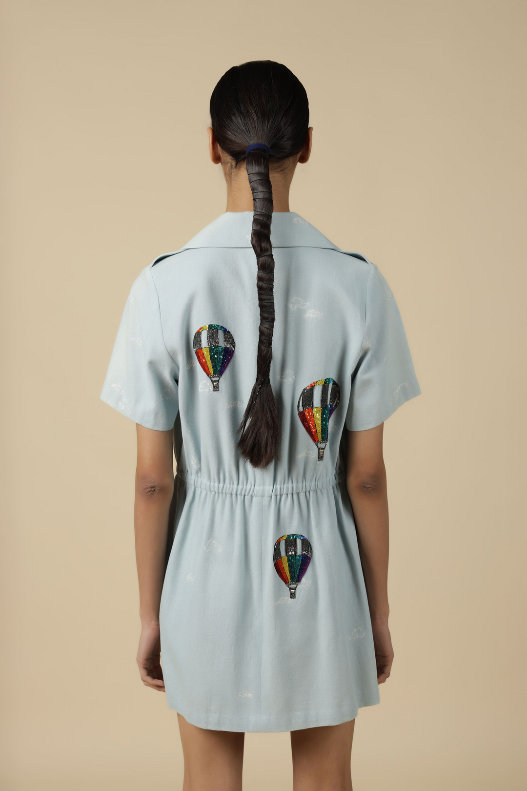 Colorful Airballoons Summer Coat Dress