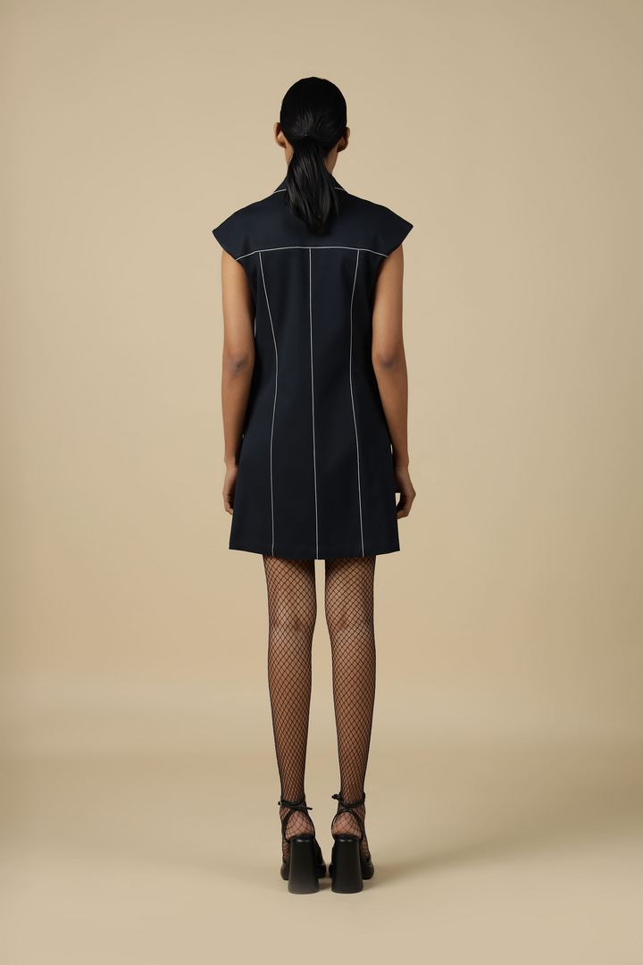 A To Z Pocket Embroidered Dress