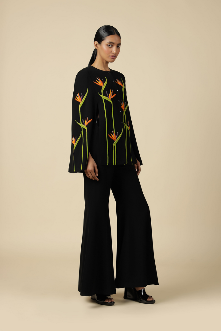 Flared Pants Of (Bird Of Paradise Cape)