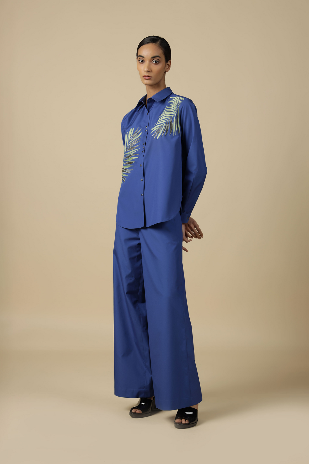 Big Leaf High Low Shirt
