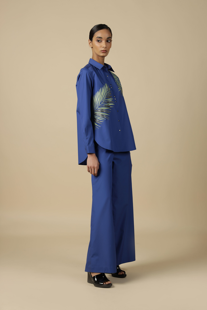 Big Leaf High Low Shirt