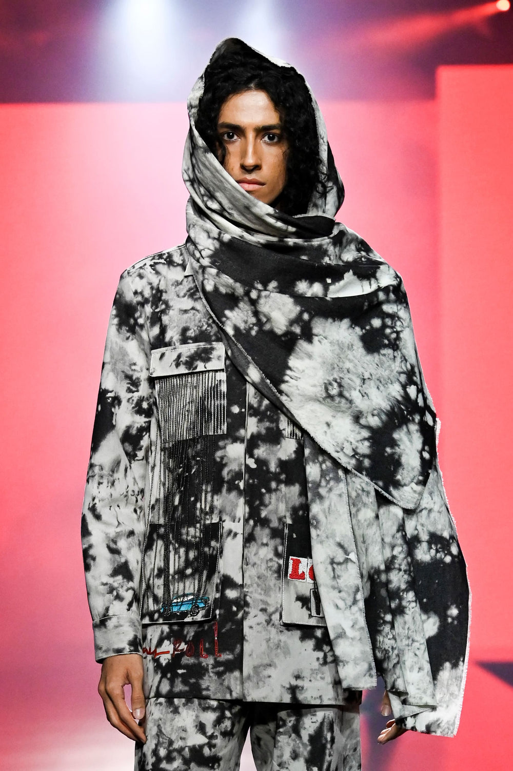 Scarf Of Good Times Roll' Jacket