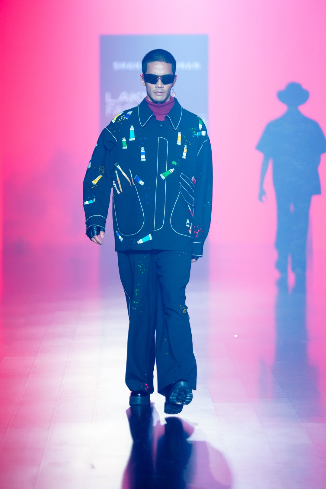Paint Tubes Oversized Jacket With Matching Pants