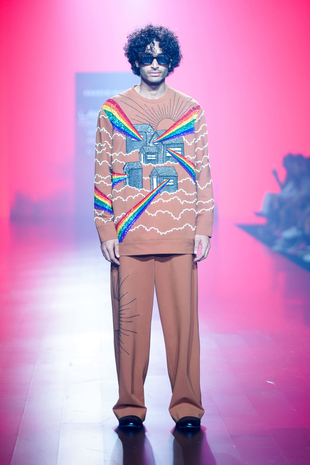 Boxy Pants Of Houses Of Rainbow Sweatshirt