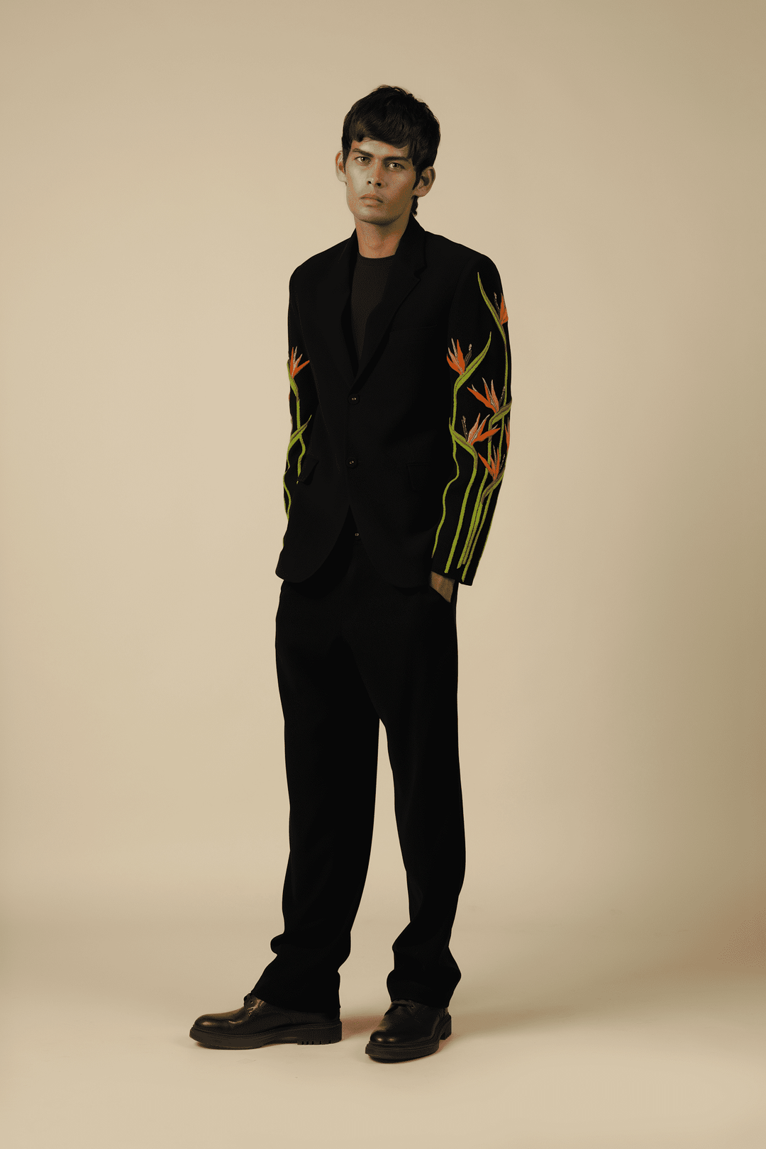 Bird Of Paradise Blazer With Pants