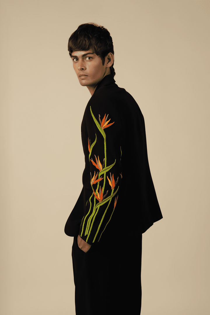 Bird Of Paradise Blazer With Pants