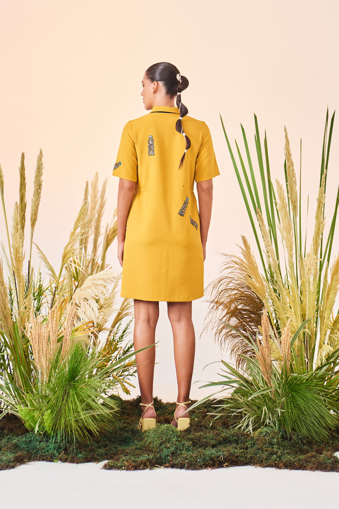 Colour Tubes Shift Dress
