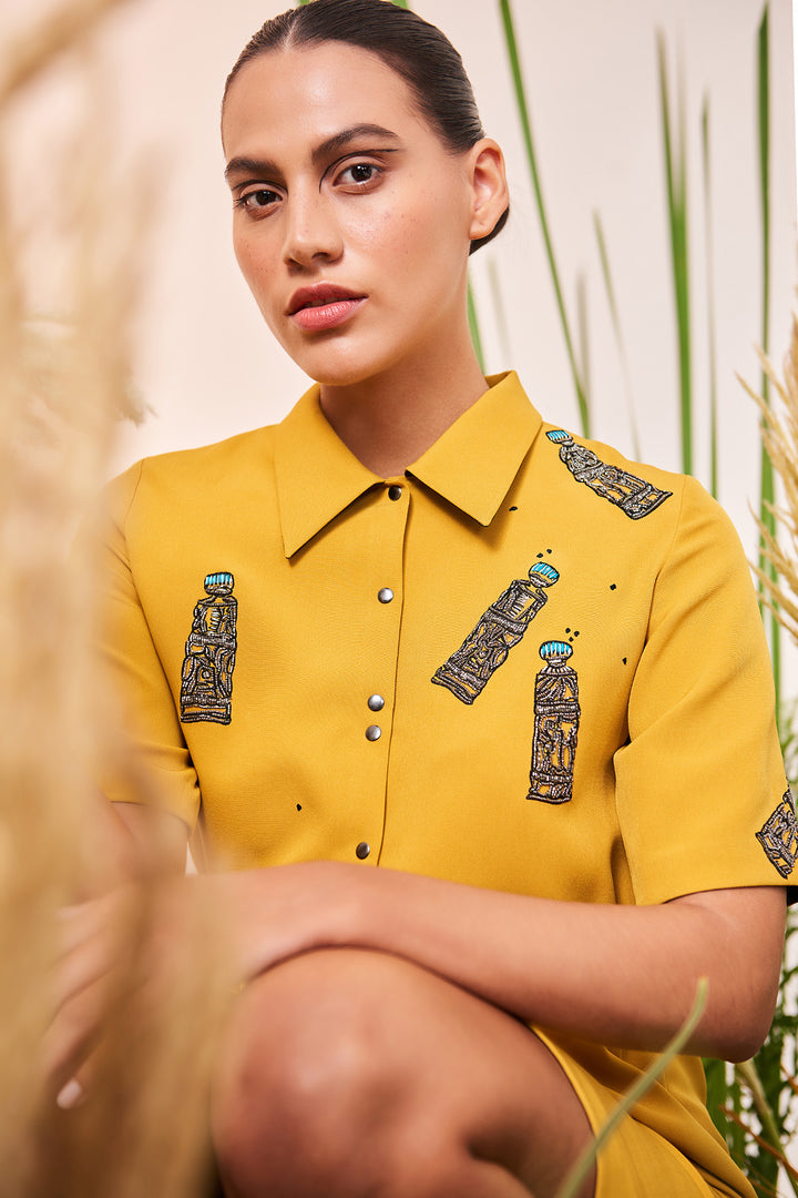 Colour Tubes Shift Dress