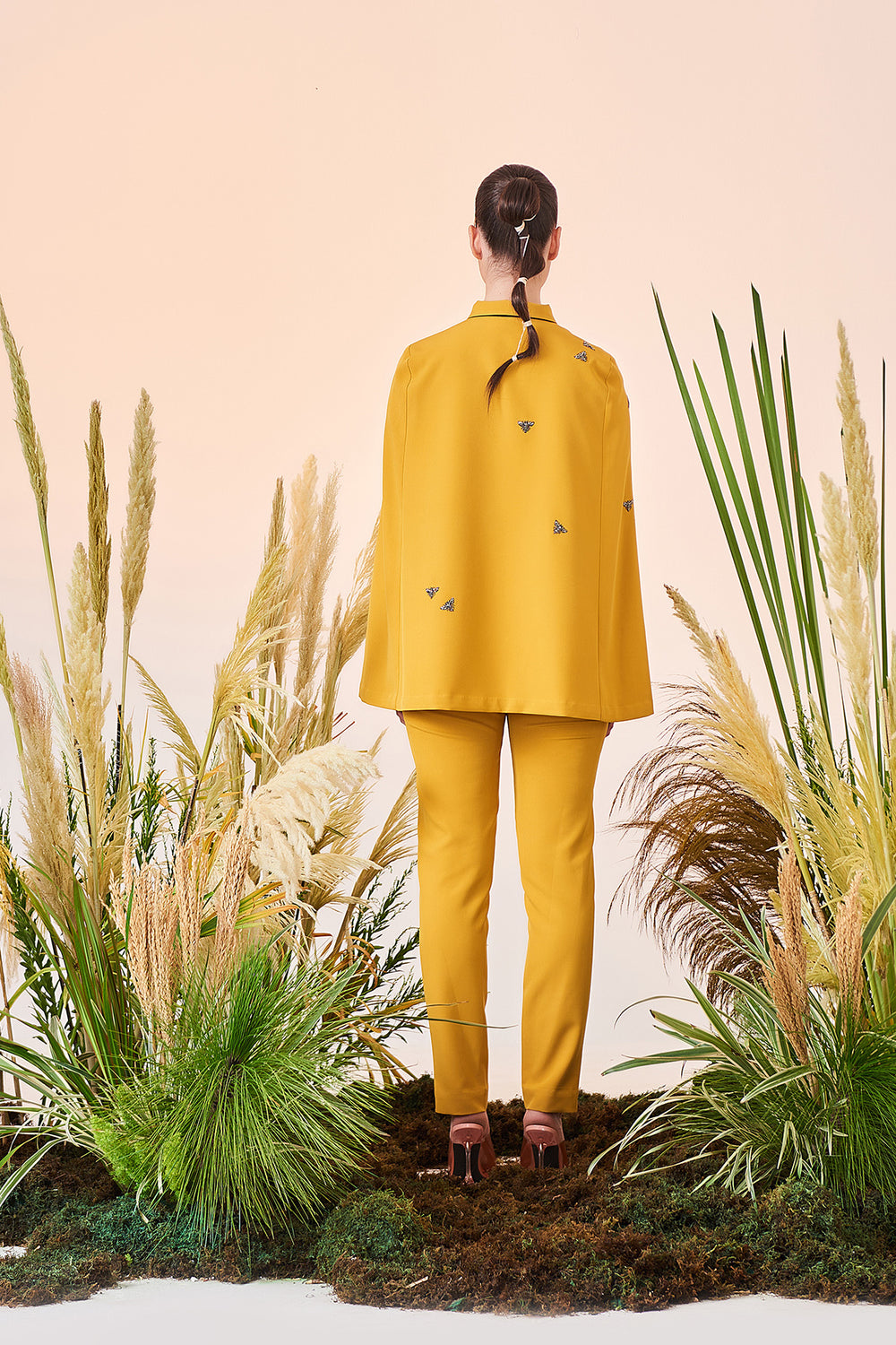 Narrow Pant Of (Summer Bloom Cape)