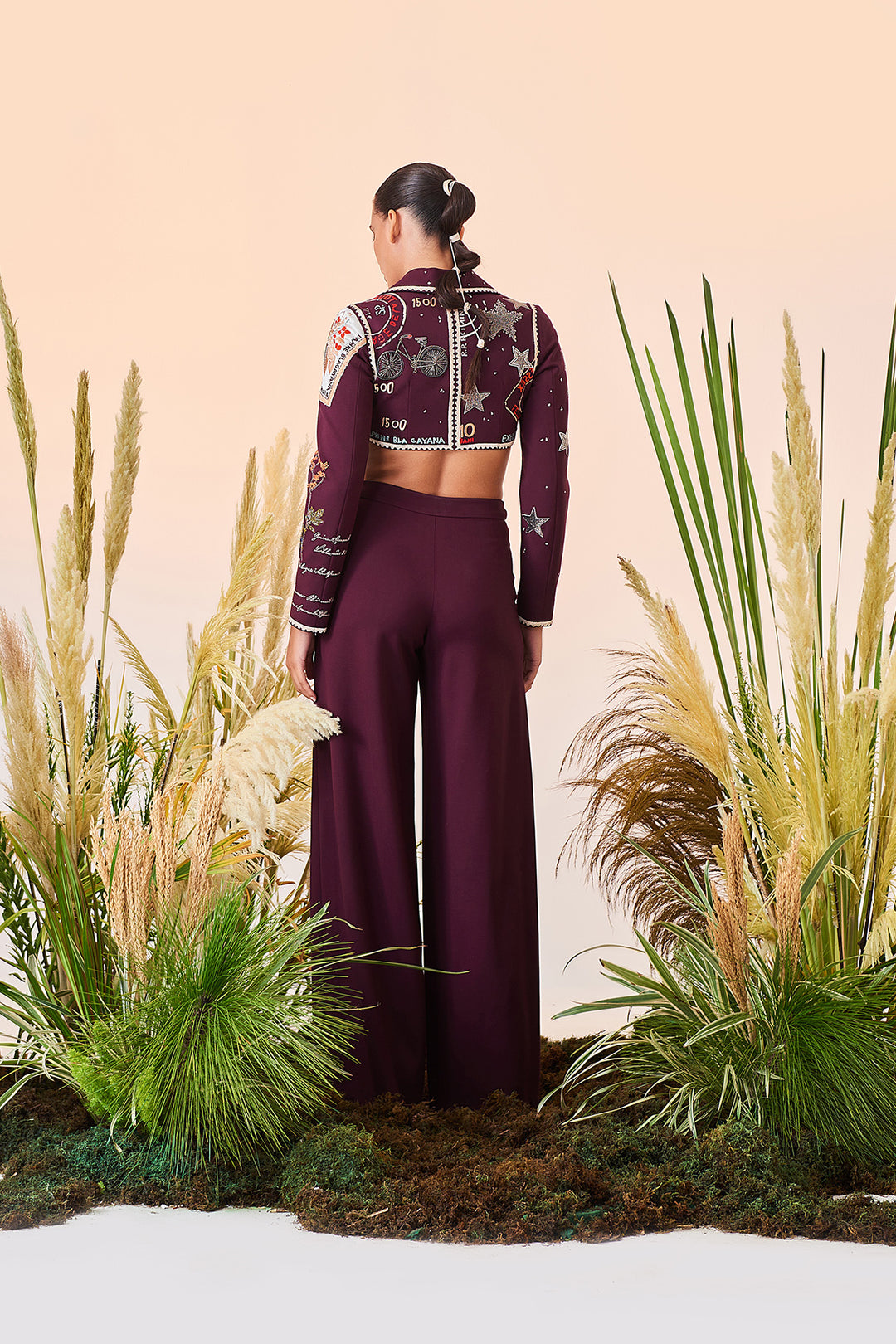 Postcard Cropped Blazer