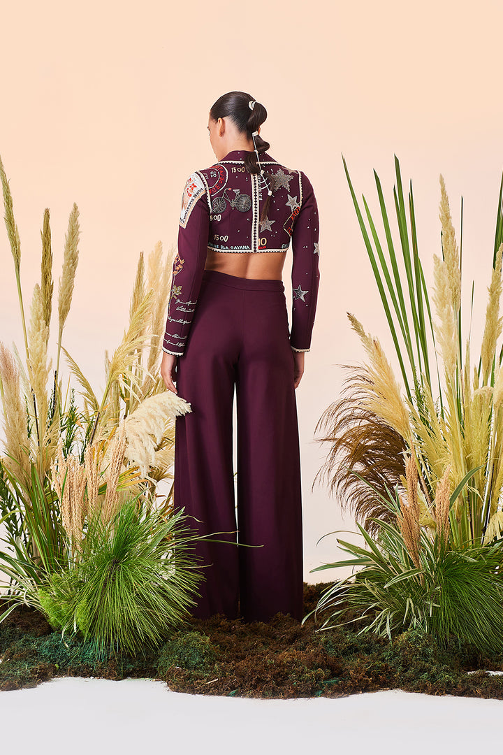 Postcard Cropped Blazer