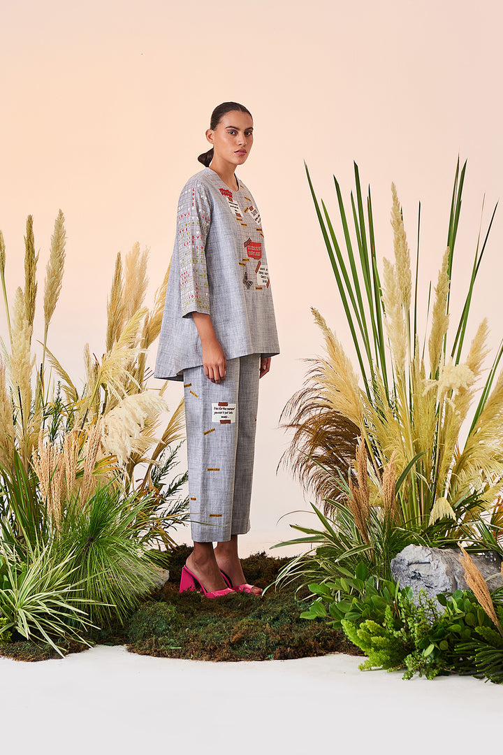 Pant Of (Crossword Asymmetric Top)