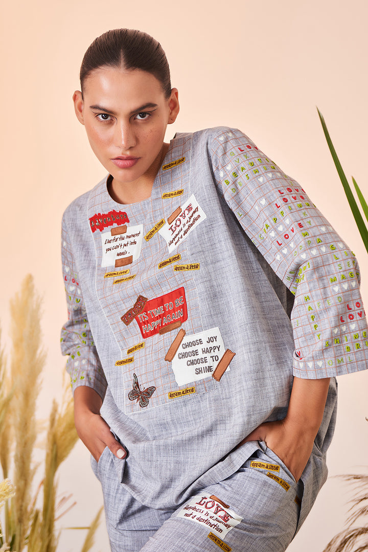 Pant Of (Crossword Asymmetric Top)