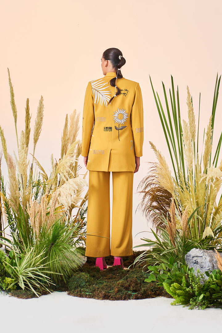 Straight Pant Of ("Do What You Love" Blazer)