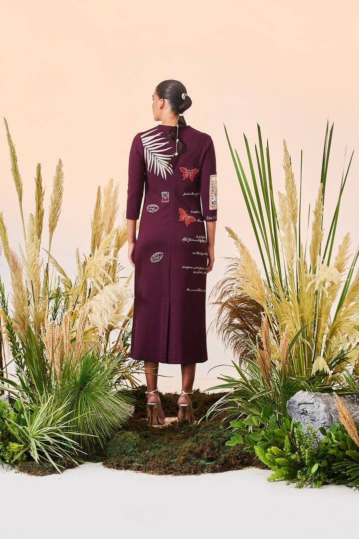 Post Card Midi Dress