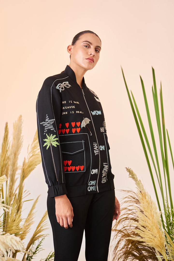 Holiday Patch Pocket Bomber