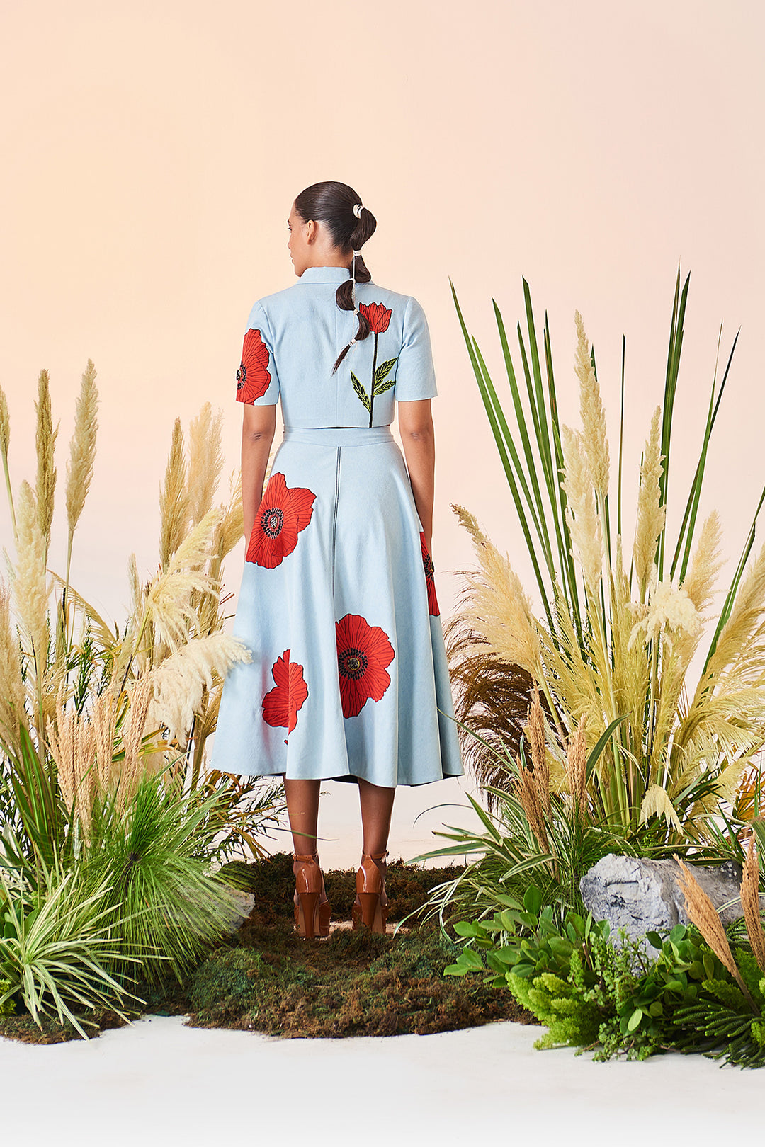 Poppy Double Breast Top