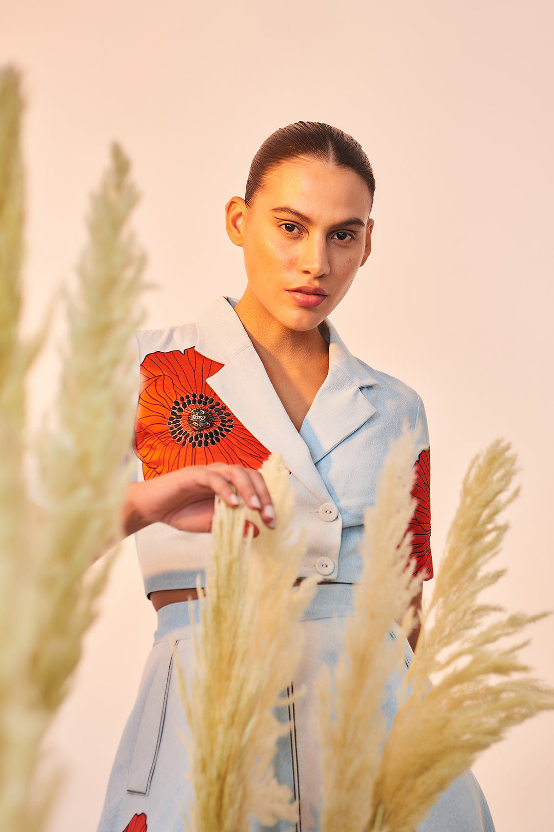 Poppy Double Breast Top