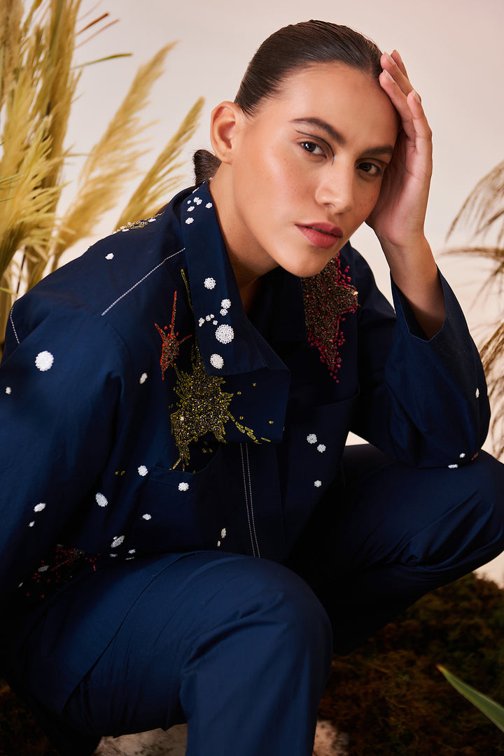 Pant Of (Star Splashes Oversized Shirt)
